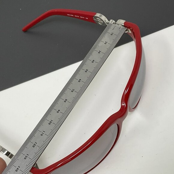 Dolce & Gabbana Sunglasses D&G 3006 63-17-125 Red Silver Logos Scratched Lenses main image 7